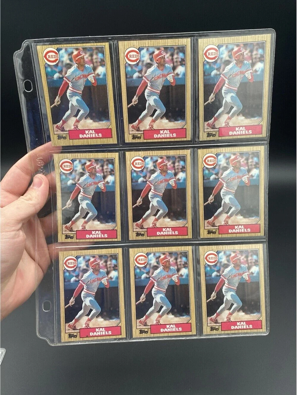 MLB Cincinnati Reds Mixed Lot of 60 Different Vintage Trading Cards - 1979-1992